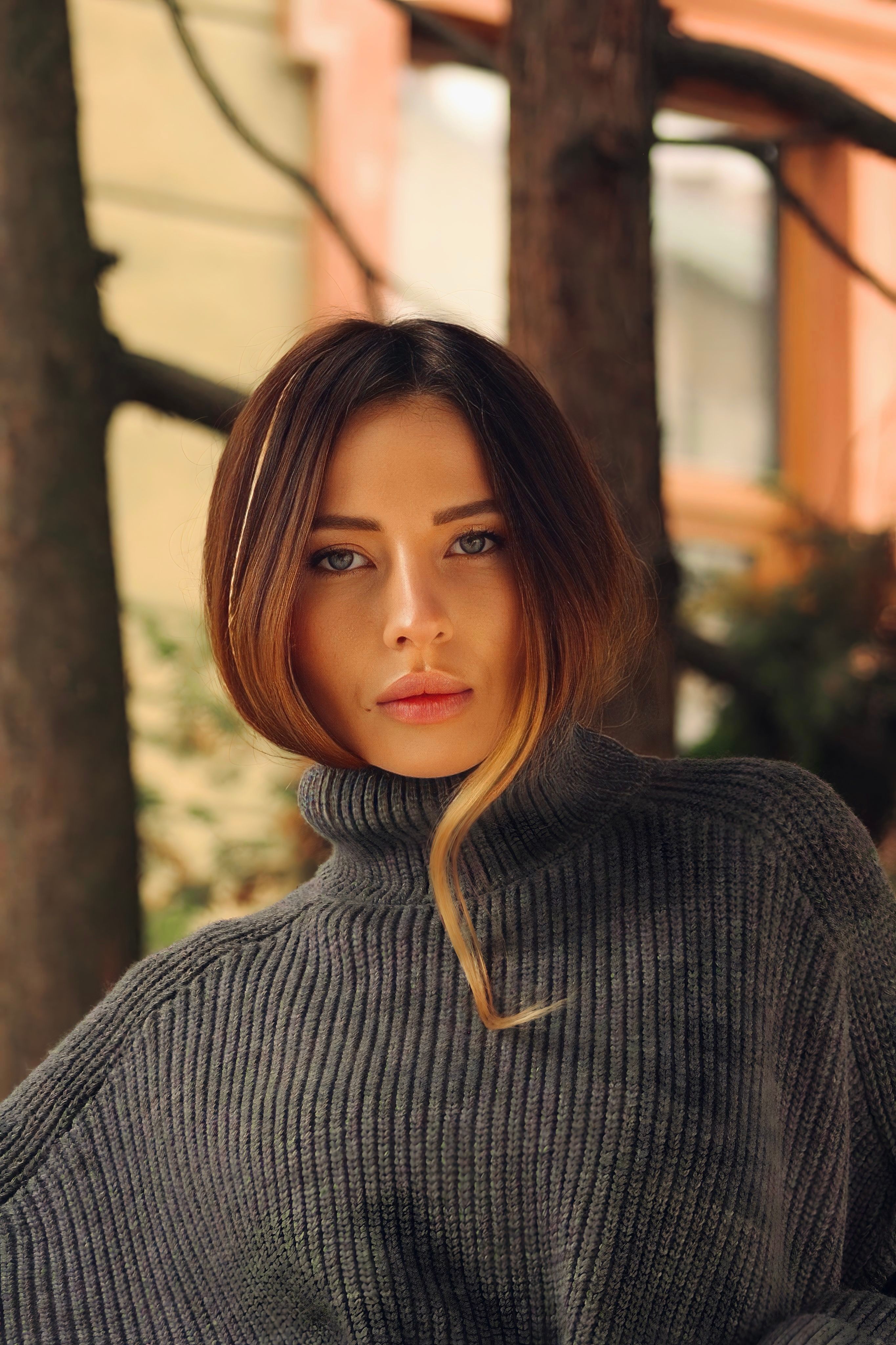 Blusa de Frio Gola Alta Preta