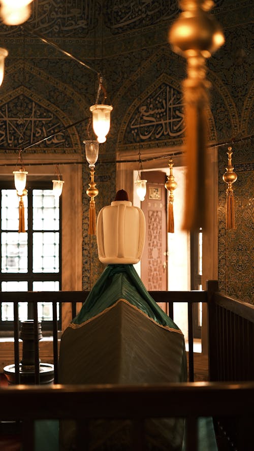 Ornamented Mosque Interior