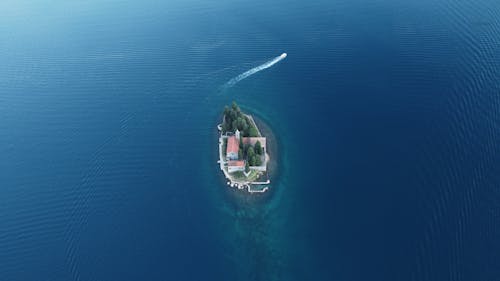 Foto stok gratis fotografi udara, landmark lokal, laut
