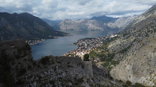 Foto stok gratis fjord, fotografi udara, istana