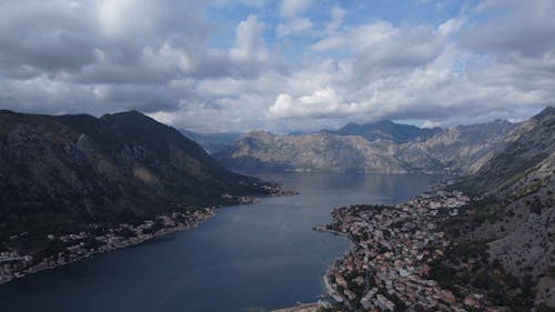 Imagine de stoc gratuită din coastă, fiorduri, fotografie aeriană