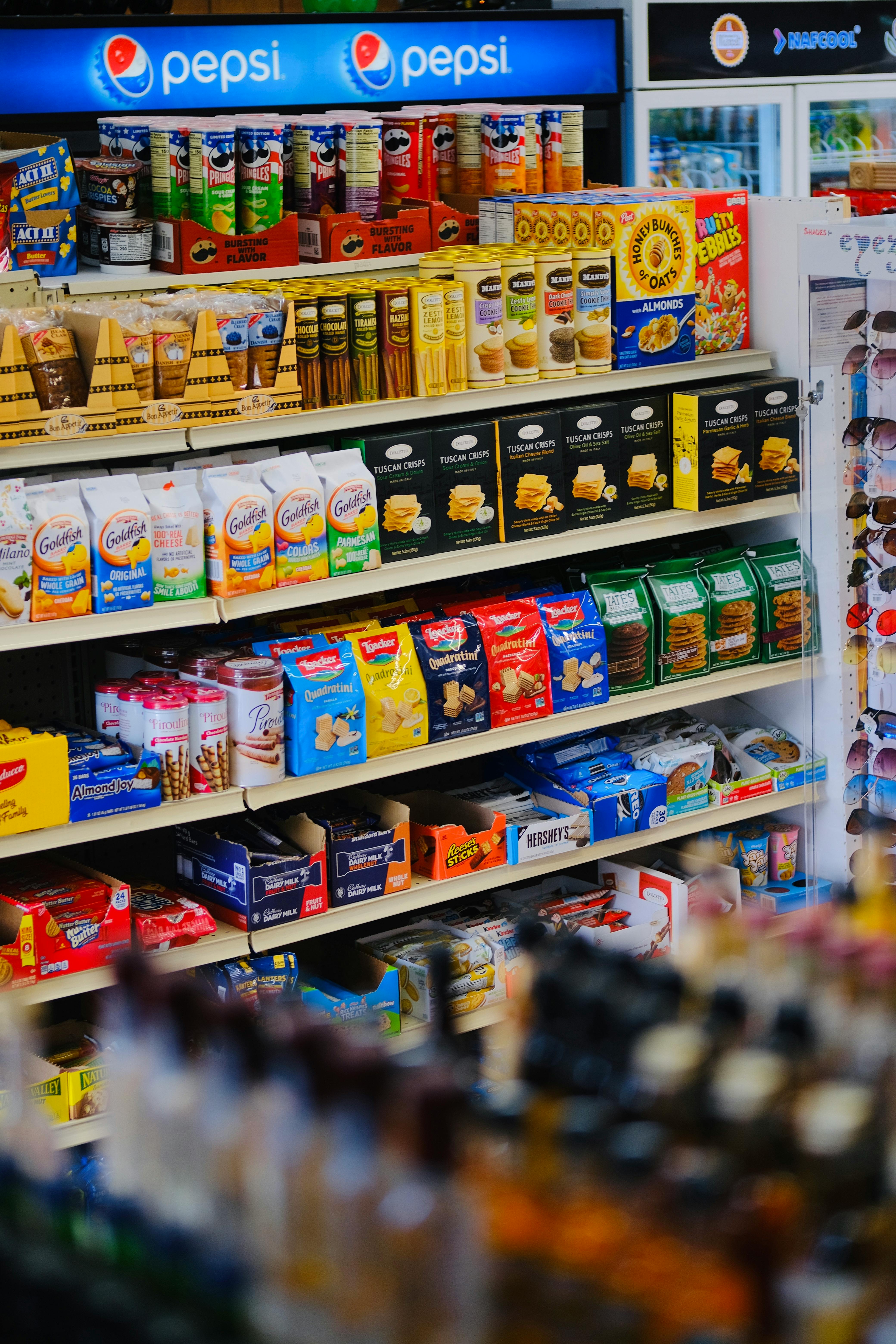 Stock Up On Drinks And Snacks