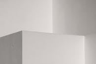 White Block and Walls in Corner