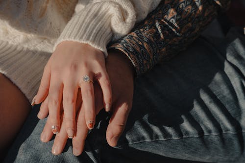 Couple Hands Together