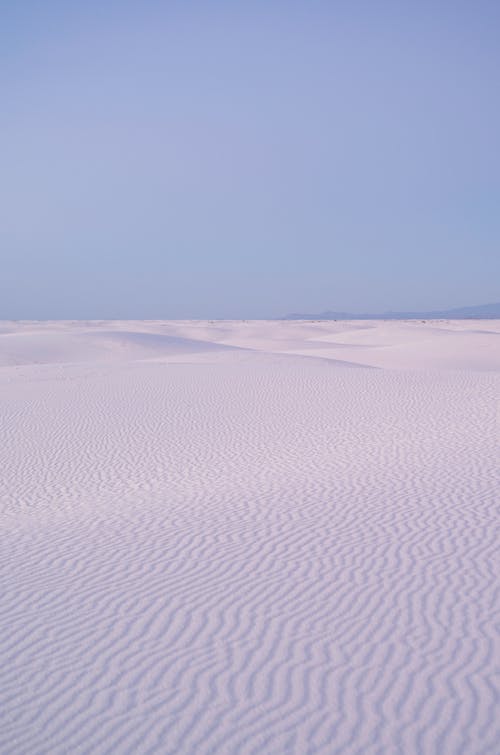 Foto profissional grátis de areia branca, deserto, estéril