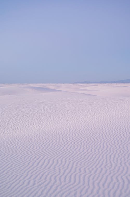 Free Ripples in Sandy Desert Stock Photo