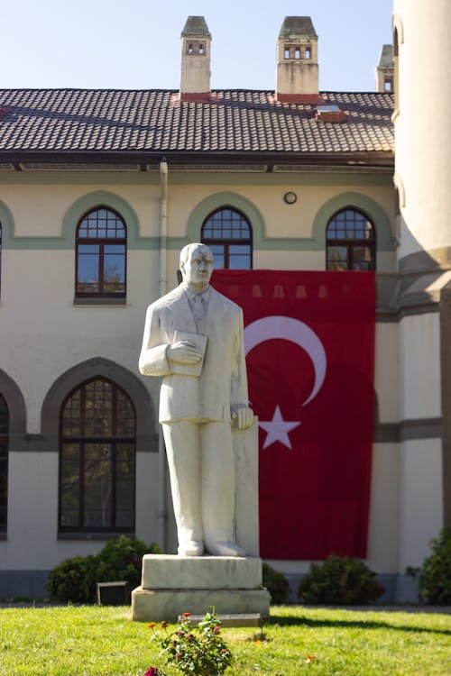 Foto d'estoc gratuïta de bandera turca, campus universitari, dia de la república