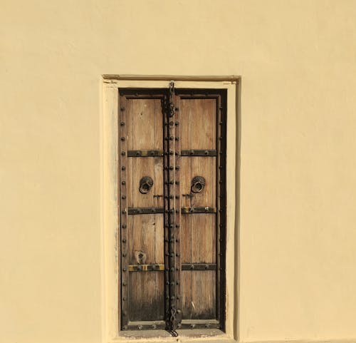 Old Wooden Shutters at House