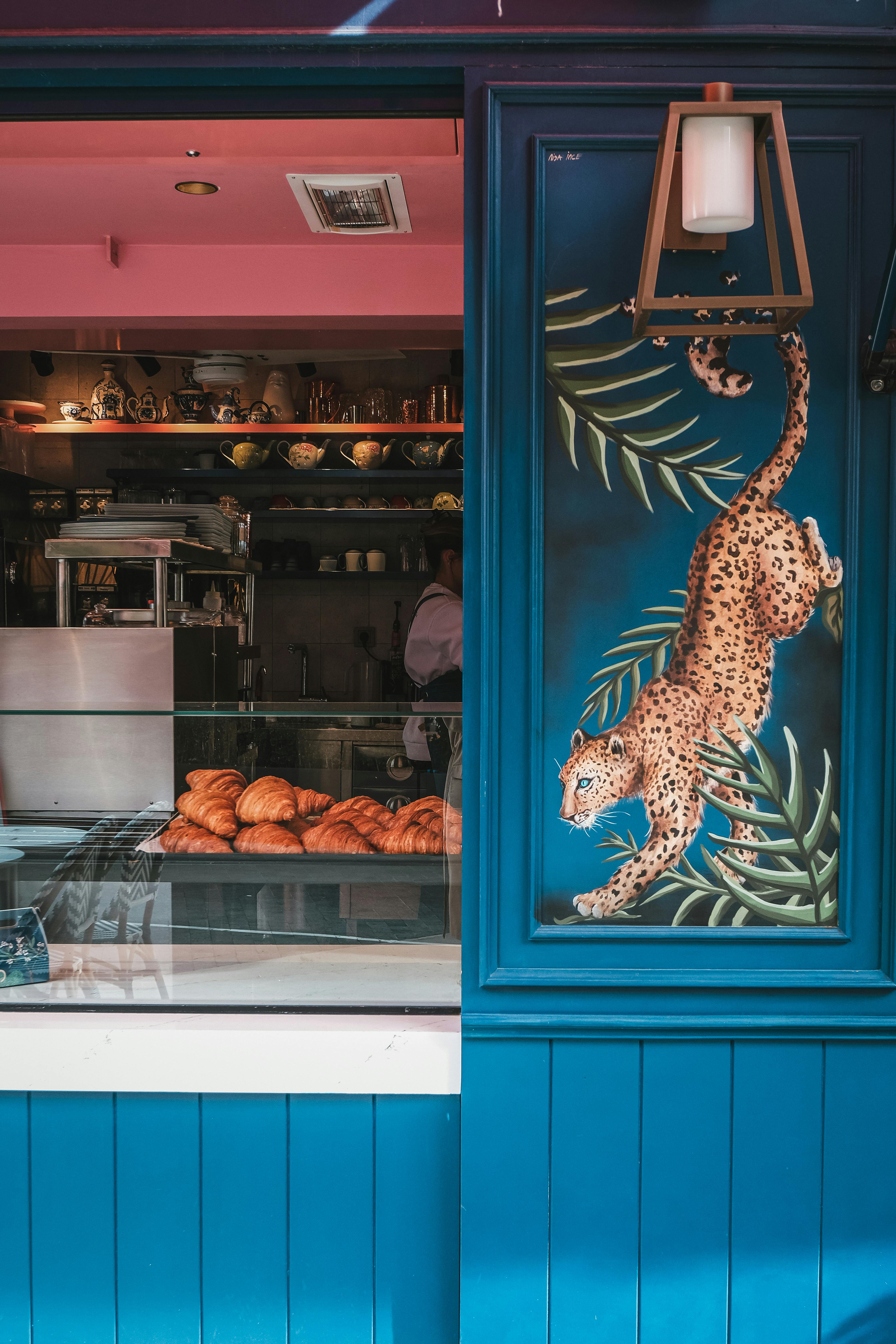 Golden croissants and pastries lined up on the counter at Tiong Bahru Bakery flagship on Eng Hoon Street Singapore