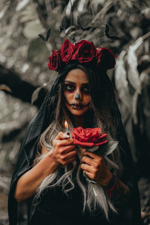 Безкоштовне стокове фото на тему «dia de los muertos, la calavera catrina, вертикальні постріл»