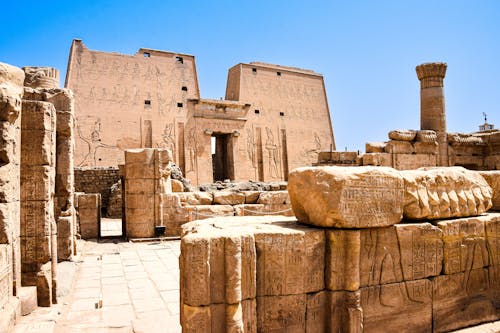 エジプト, エジプト文化, エドフ寺院の無料の写真素材