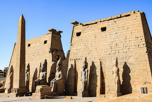 Free Ancient Luxor Temple in Egypt Stock Photo