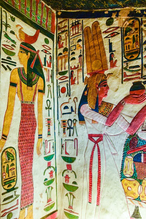 アート, 古代エジプト, 垂直ショットの無料の写真素材