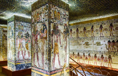 Free Tomb of Seti I in Egypt Stock Photo