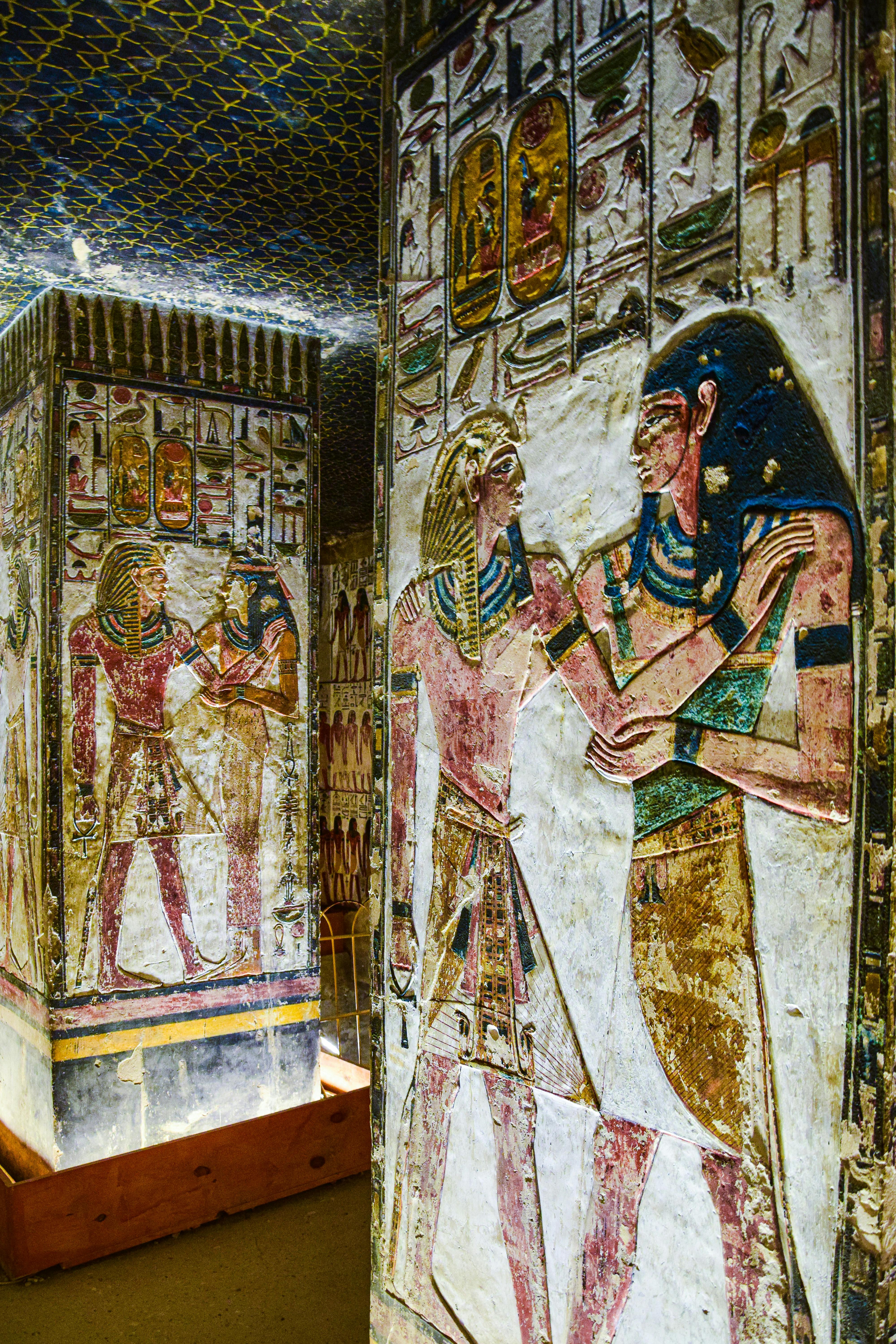 アフリカ, ウォールアート, エジプト, エジプトの来世, エジプトの神々