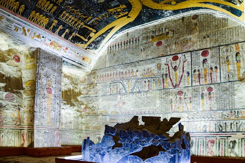 Tomb in Valley of Kings in Luxor, Egypt