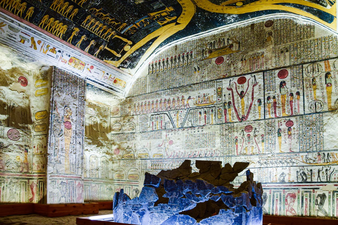 The Nile at Luxor with the Corniche on the east bank