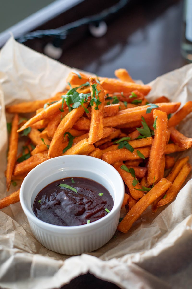 French Fries With Dipping Sauce