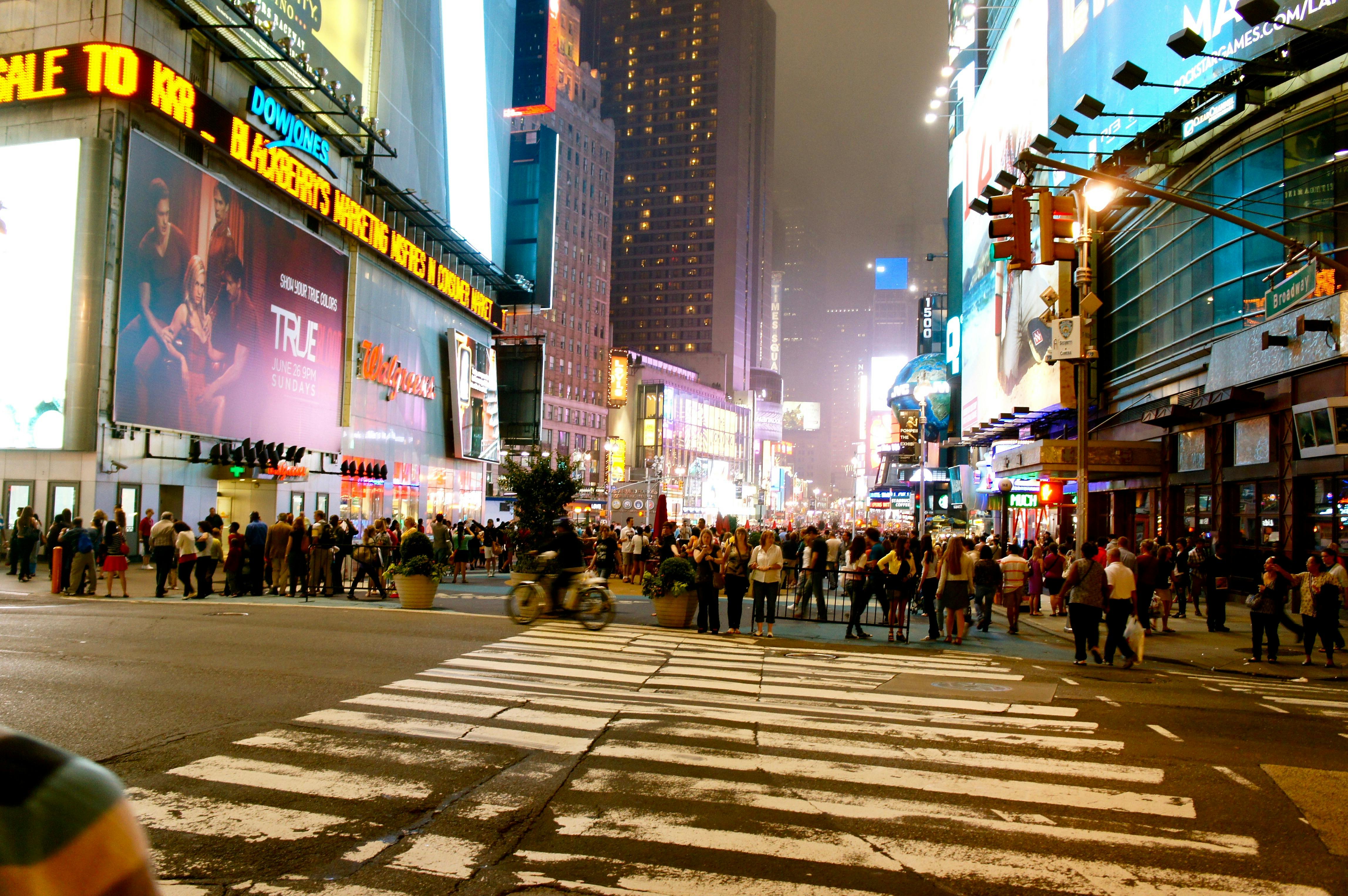 Free stock photo of new york, times square