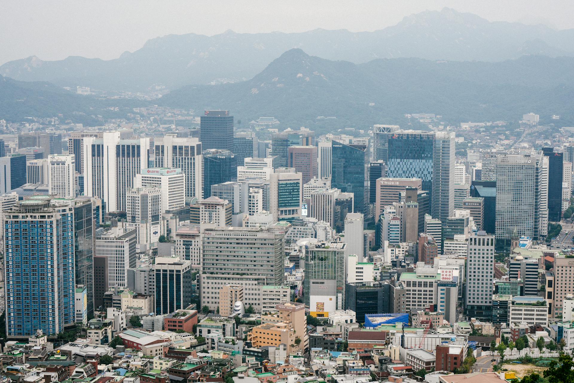 Skyscrapers in Seoul