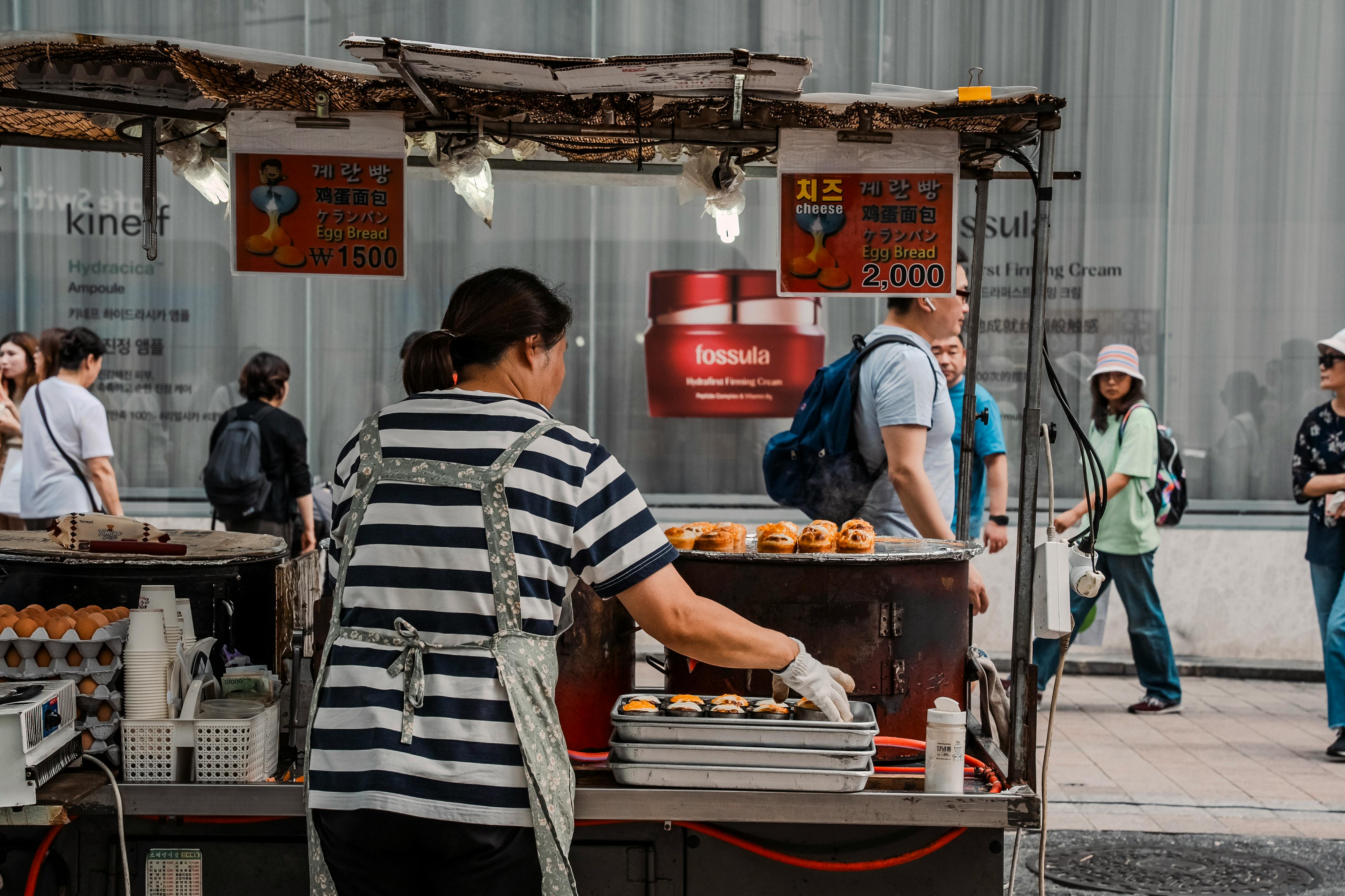 Lovely Runner Street Egg Bread (계란빵)