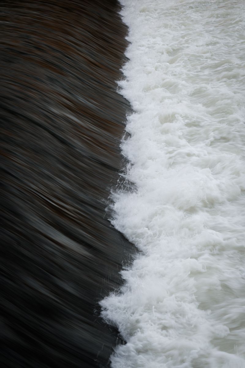 Waves on a shore
