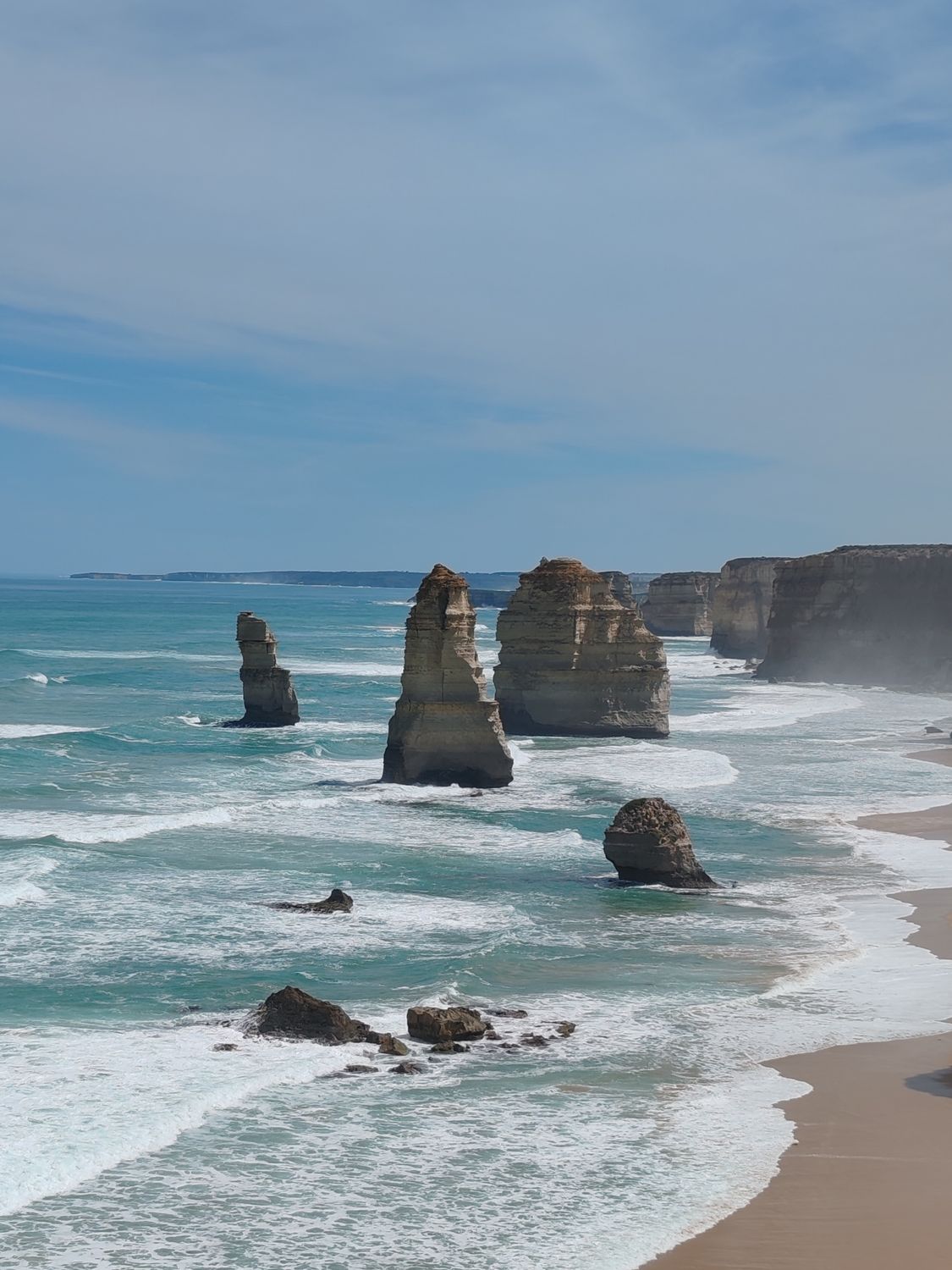 Apostles Rocks The Twelve Apostles Rock Formation at an Ocean Shore in Australia ...