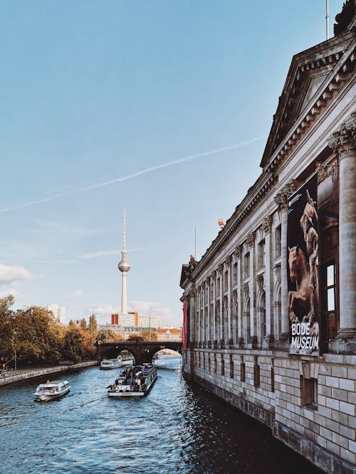 River and Bode Museum in Berlin