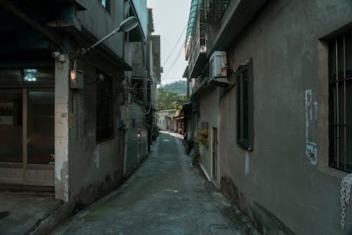Narrow Alley in Town