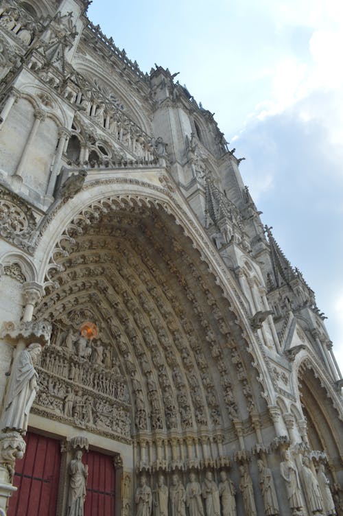 Western Archway Portal Amiens Cathedral