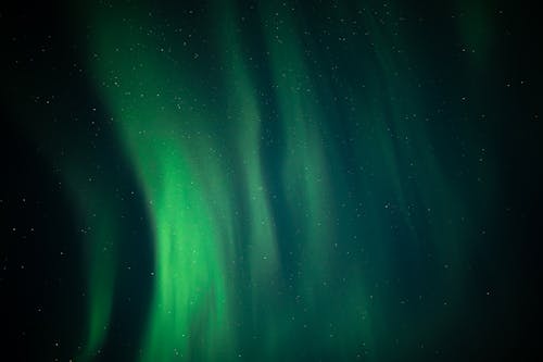 Immagine gratuita di aurora boreale, cielo, leggero