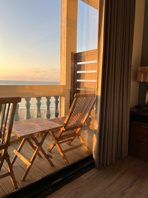 Balcony with a View of the Sea 