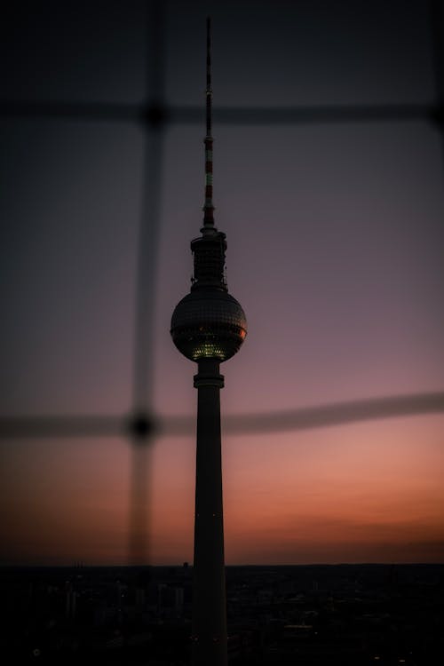 Foto stok gratis Alexanderplatz, Berlin, Fajar
