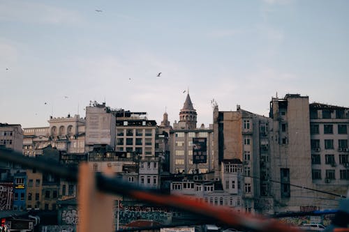 View of Buildings in Istanbul, Turkey 