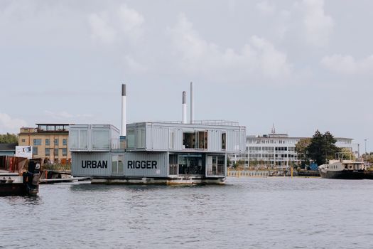 Urban Rigger Floating Dormitory in Copenhagen