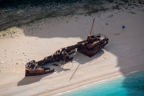 batığı plajı, deniz, drone çekimi içeren Ücretsiz stok fotoğraf