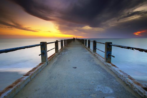 Základová fotografie zdarma na téma dok, fotografie přírody, horizont