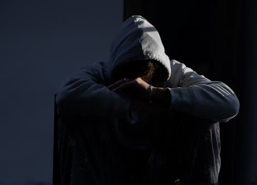 Young Man in Hoodie