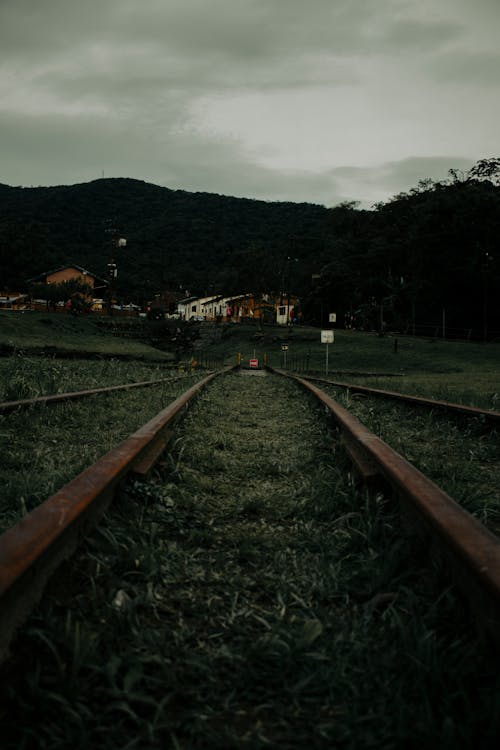 Rusty Railway Tracks