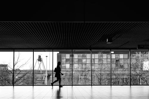 Free stock photo of airport, woman walking