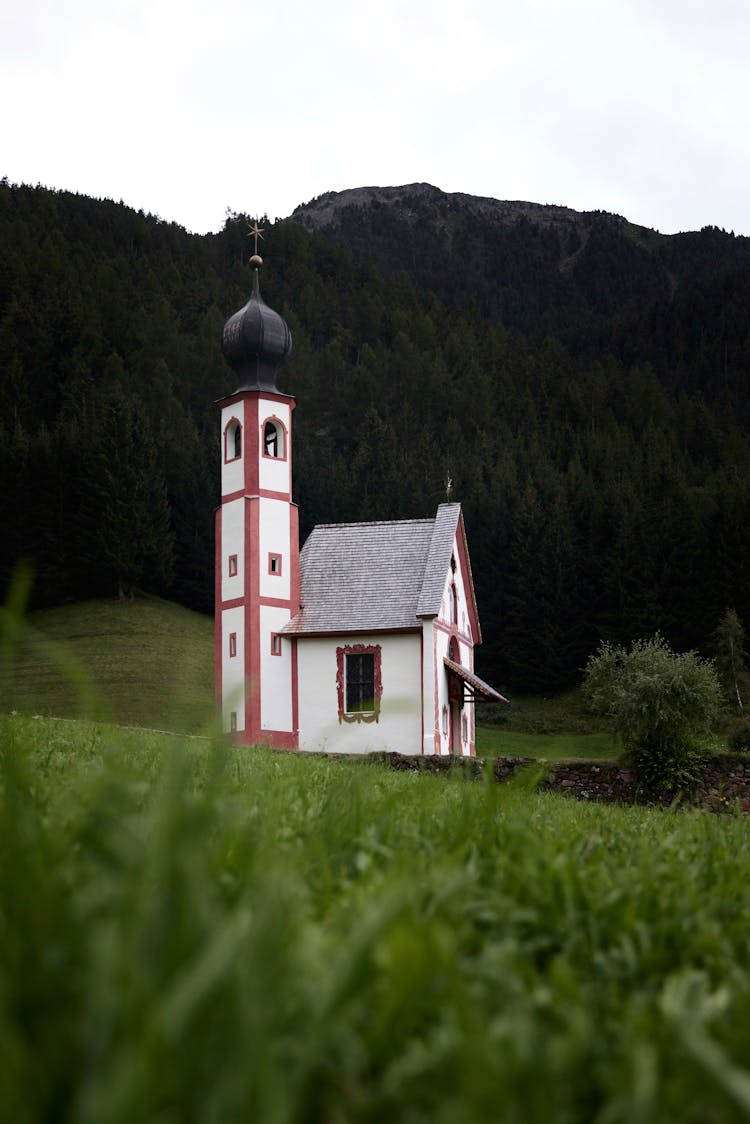 Church Of St. John, Val Di Funes, Italy 