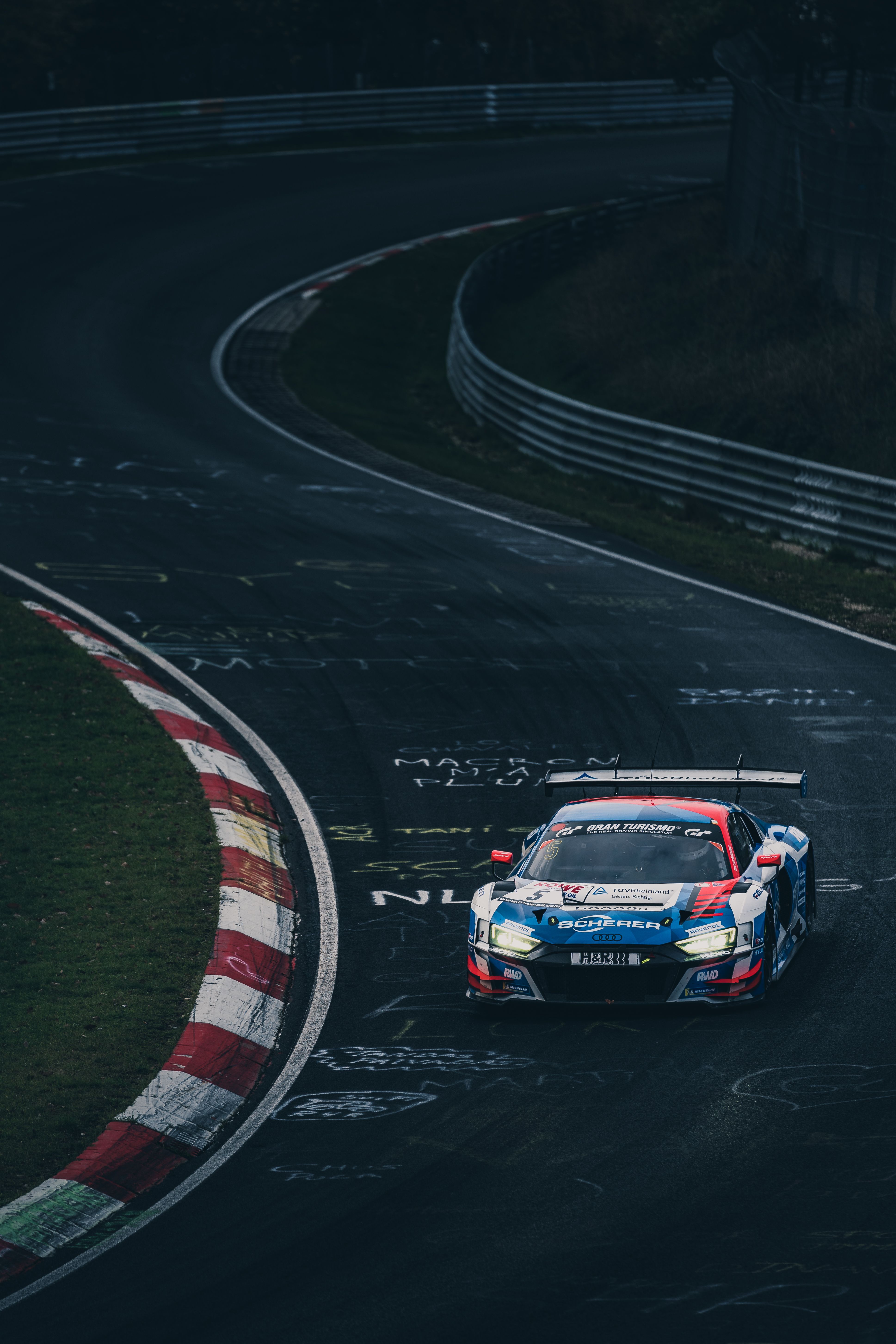 Auto Racetrack Sports Car on Racetrack · Free Stock Photo