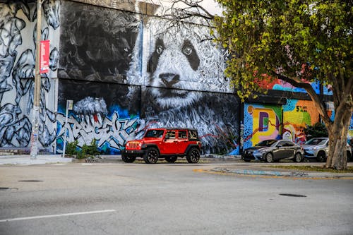 Δωρεάν στοκ φωτογραφιών με street art, αυτοκίνητο, δρόμος