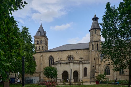 Darmowe zdjęcie z galerii z architektura, architektura średniowieczna, Bazylika Saint-Seurin