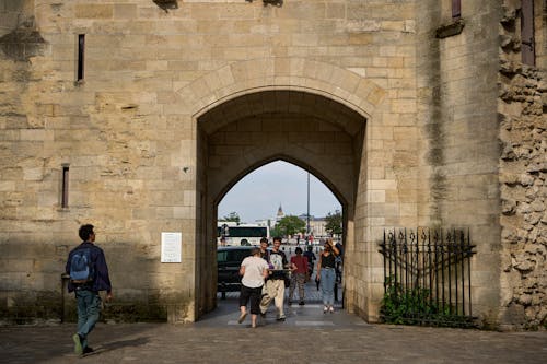 Bordeaux, France, 05.23.2023 Porte Cailhau (Cailhau Gate)