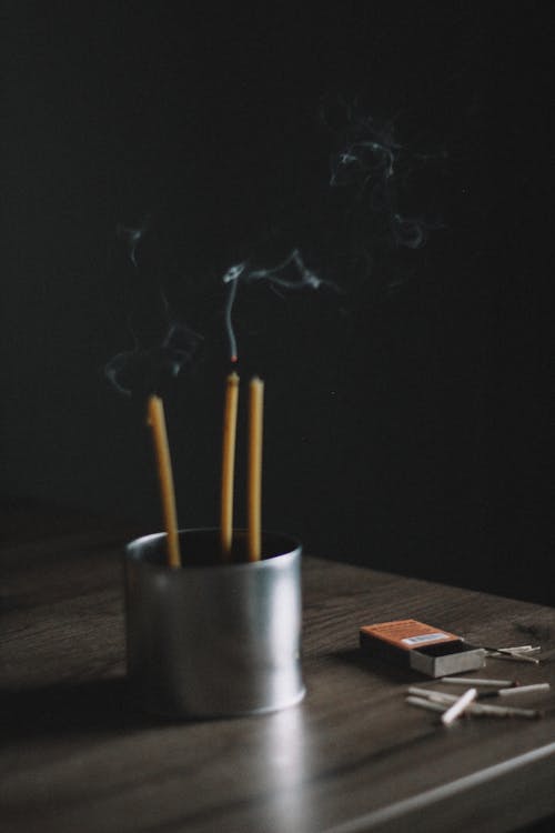 Incense on a Table
