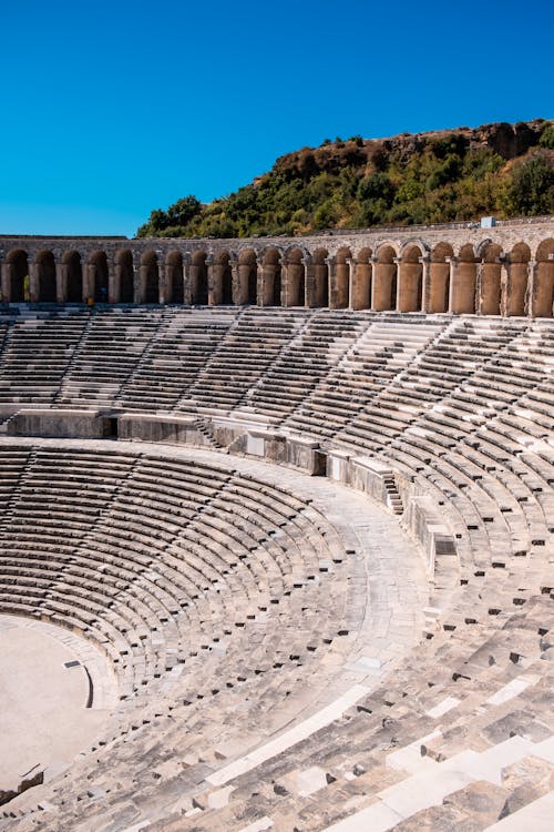 The Roman Theater of Aspendos, Turkey 