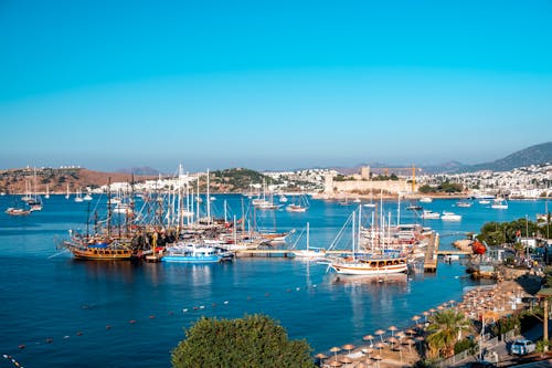 Δωρεάν στοκ φωτογραφιών με bodrum, αποβάθρα, γαλοπούλα