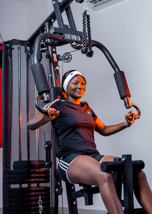 Foto d'estoc gratuïta de dona africana, entrenar, esport