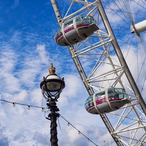 Cabins of London Eye Ferris Wheel